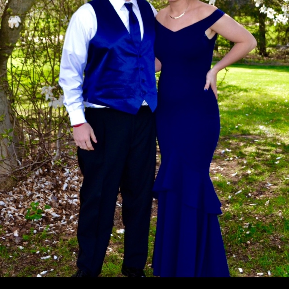 B&A Navy Blue Dress